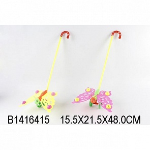 Каталка-бабочка с ручкой (Shantou, B1416415sim)